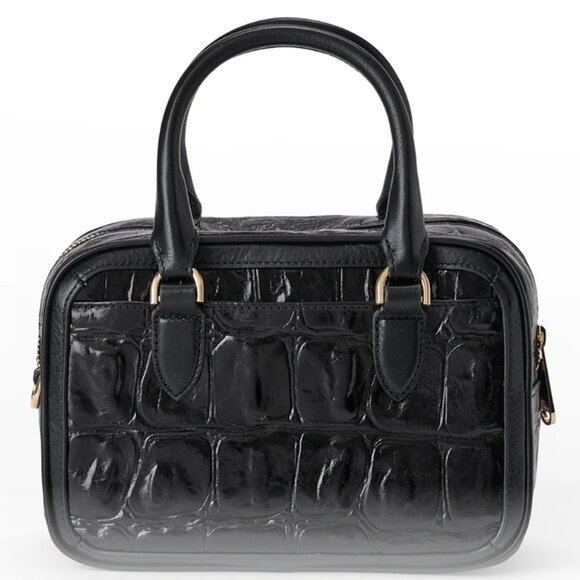 NWT - Brahmin Mara - Black Castle View Crossbody Purse and Matching Wallet - Picture 6 of 12